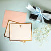 Flamingo Monogram Flat Card With Envelope - Set Of 3 Online