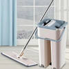 Flat Microfiber Mop With Telescopic Handle - Assorted - Single Piece Online