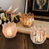 Buy Floral Acrylic Candle Holder - Assorted - Single Piece