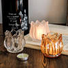 Floral Acrylic Candle Holder - Assorted - Single Piece Online