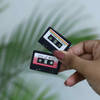 Shop Fridge Magnets - Mix Tape Cassette - Assorted - Set Of 4