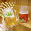 Gift Frosted Cooling Gel Pint Glass - Fruit Themed - Assorted - Single Piece