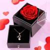 Buy Gift Box - Pearl Necklace With Rose - Forever Love