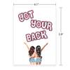 Gift Greeting Card - Got Your Back - Single Piece