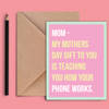 Greeting Card - Mothers Day Birthday Gift Online