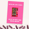 Greeting Card - Vending Machine - Single Piece Online