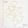 Gift Grid - Abstract - Golden - Single Piece
