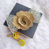 Hair Clip - Gold Bow - Medium - Single Piece Online