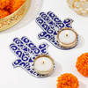 Hamsa Hand Tealight Holder - Assorted - Single Piece Online