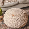 Gift Hand Knitted Pouffe