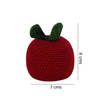 Gift Handmade Crochet Apple Soft Toy - Single Piece