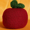 Handmade Crochet Apple Soft Toy - Single Piece Online
