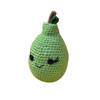 Gift Handmade Crochet Pear Soft Toy - Single Piece