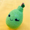 Handmade Crochet Pear Soft Toy - Single Piece Online