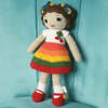 Handmade Crochet Rainbow Doll Soft Toy - Single Piece Online