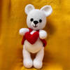 Handmade Crochet Teddy Soft Toy - Single Piece Online