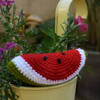Handmade Crochet Watermelon Soft Toy - Single Piece Online