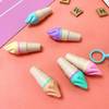 Gift Highlighter - Ice Cream - Cute - Set Of 6