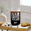 Buy Iced Coffee Please - Personalized Can-Shaped Glass With Straw