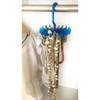Jewellery Hanger And Organizer - Round - Plastic - Blue - Set Of 2