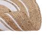 Gift Jute Rug - Circle - Beige And White