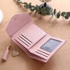 Shop Leather Wallet With Gold Heart Charm