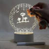 Gift LED Night Lamp With Marker - Assorted - Single Piece