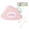 Gift Lunch Box With Cutlery - Cloud - Assorted - Single Piece