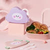 Buy Lunch Box With Cutlery - Cloud - Assorted - Single Piece