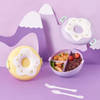 Gift Lunch Box With Cutlery - Donut - Assorted - Single Piece
