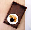 Gift Mango Wood Hammered Tray - Single Piece