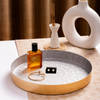 Metal Tray - Round - Shell White - Single Piece Online