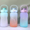 Buy Motivational Boost Frosted Bottle - 1500ml - Assorted - Single Piece