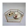 Buy Multipurpose Organizer Tray - Hexagon - Glass - Single Piece