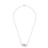 Neck Chain - Infinity - Rose Gold - Green Enamel Online