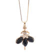 Buy Necklace - Fairy - Black And White Stones
