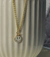Gift Necklace - Gold Smiley - Single Piece