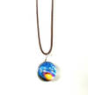 Buy Necklace - Space Glass Dome With Rope Chain