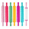 Buy Non-stick Embossing Rolling Pin - Plastic - Assorted - Single Piece