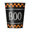 Paper Cups - Chequered Halloween - Set Of 8 Online
