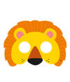 Shop Party Masks - Animal Jungle - Set Of 8