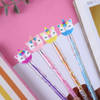 Gift Pen Pencil - Unicorn In Donut - Assorted - Set Of 2