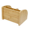 Gift Pen Stand With Organizer - Wood - Single Piece