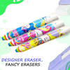Shop Pencil Shaped Unicorn Eraser - Assorted - Set Of 24