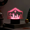 Personalized Gleaming Nativity Christmas LED Lamp - Black Base Online