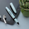 Gift Personalized Rollerball Pen with Marble Design