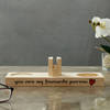 Gift Personalized Wooden Desk Organizer