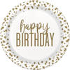 Gift Plate - Happy Birthday - Set Of 8