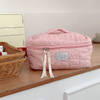 Quilted Cosmetics Bag - Assorted - Single Piece Online