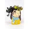Shop Resin Succulent Pot - Cute Girl - Assorted - Single Piece